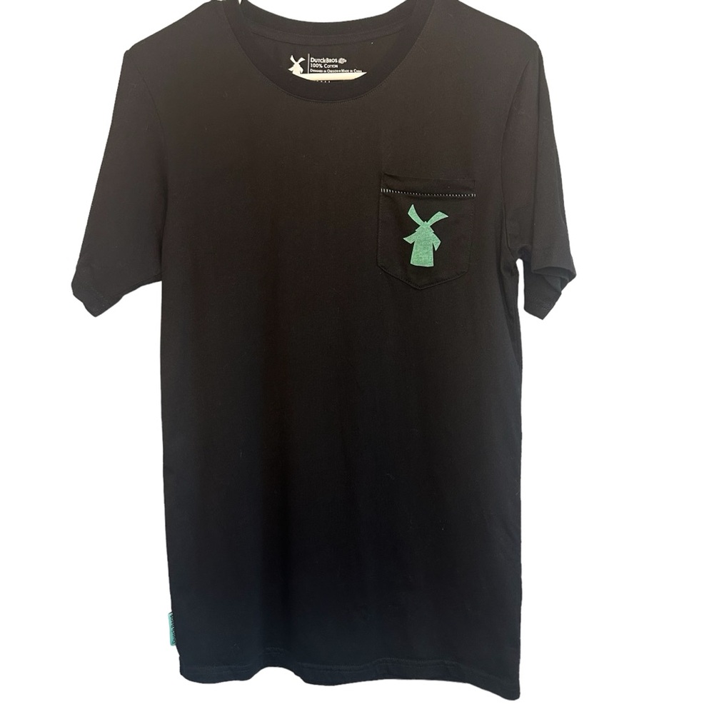Dutch Bros BRAND NEW IN PACKAGE XXL Black w/Teal-Mint “Guaranteed To..” NWT